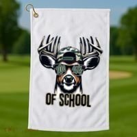 Boy 100 Day Buck Golf Towel thumb 1