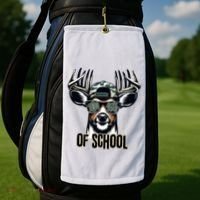 Boy 100 Day Buck Golf Towel thumb 2
