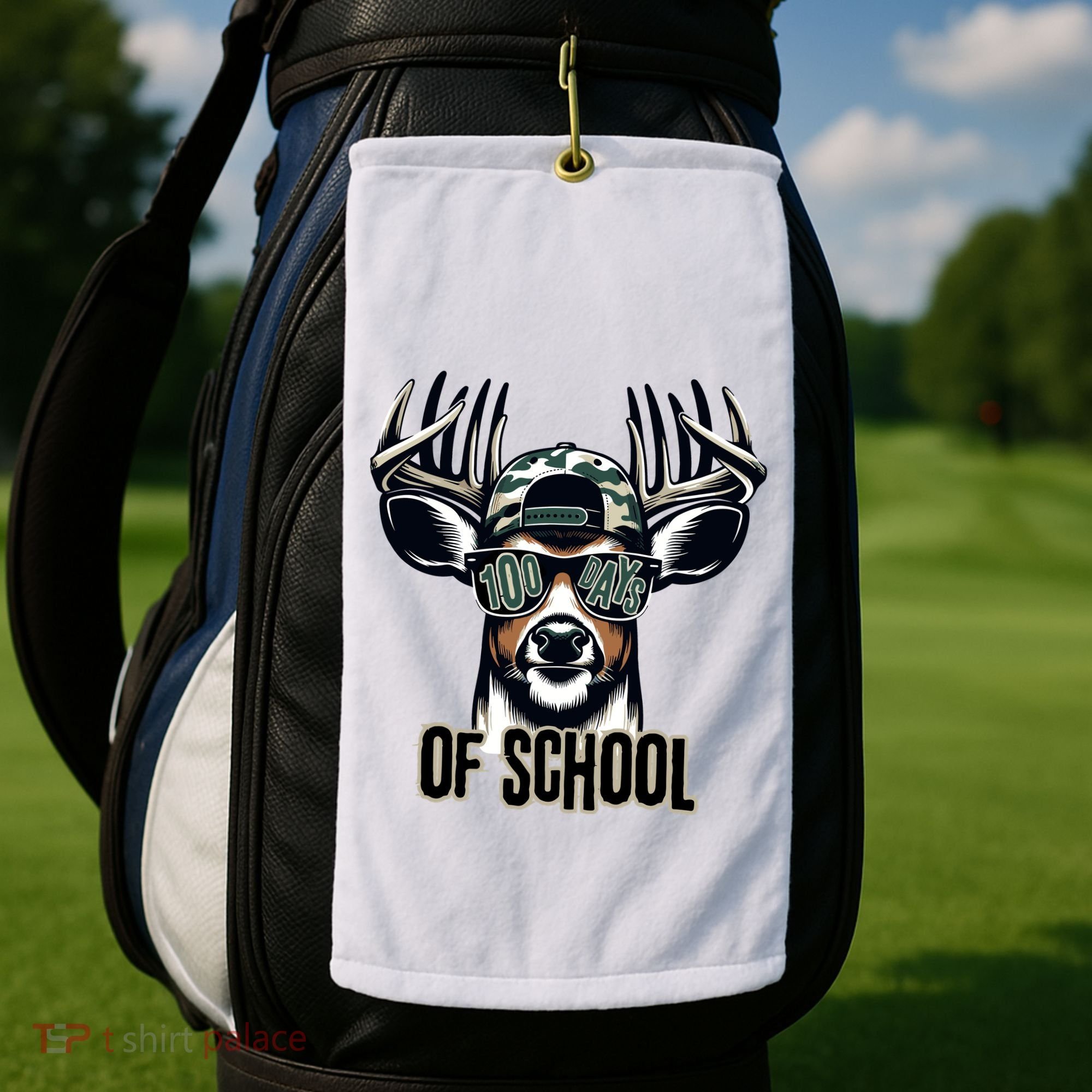 Boy 100 Day Buck Golf Towel