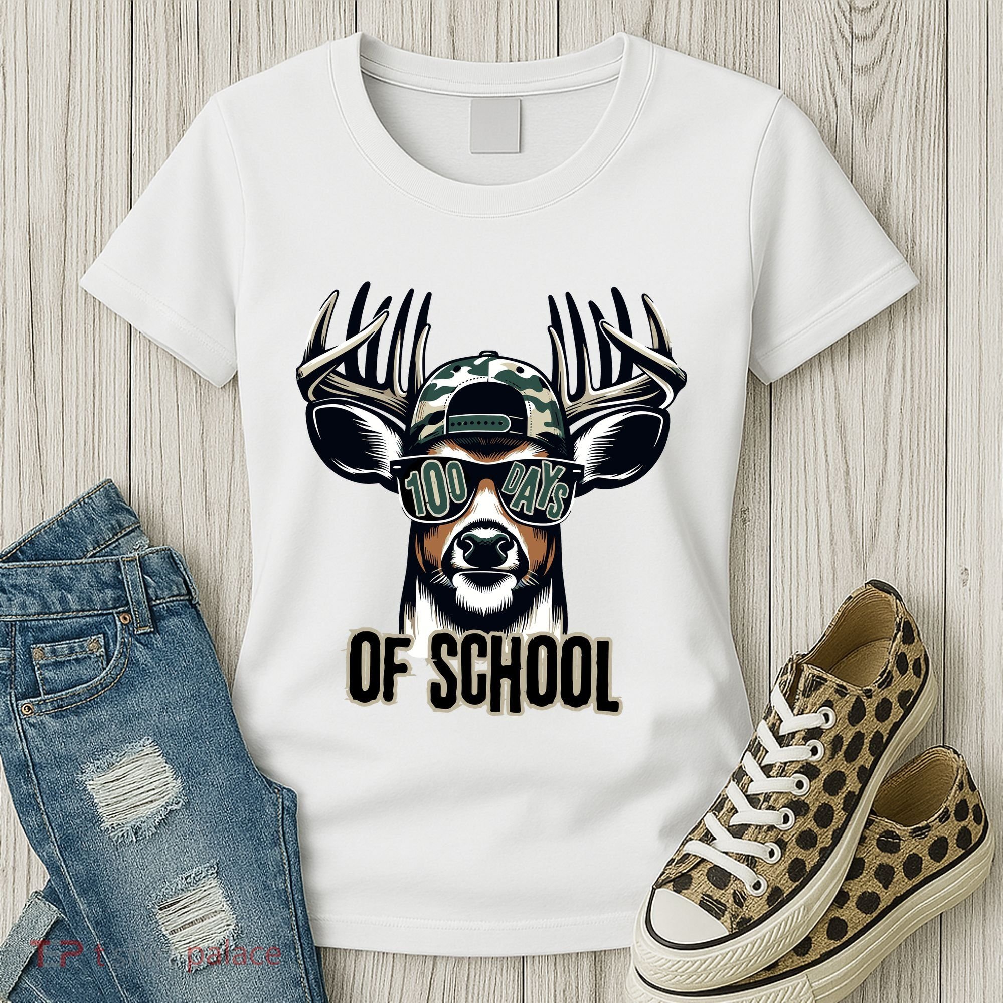 Boy 100 Day Buck Women's T-Shirt