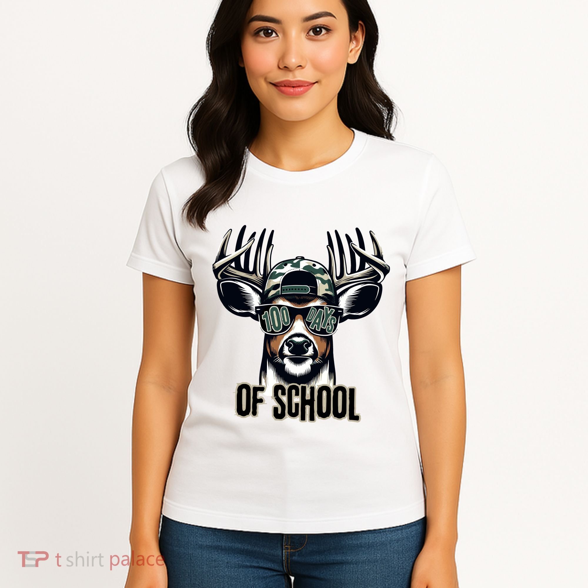 Boy 100 Day Buck Women's T-Shirt
