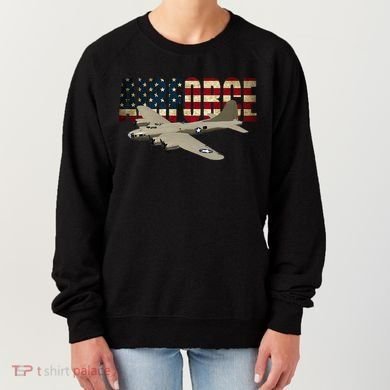 B 17 Flying Fortress B17 Bomber Women's Sweatshirt