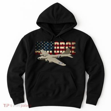 B 17 Flying Fortress B17 Bomber Hoodie