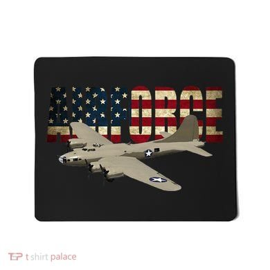 B 17 Flying Fortress B17 Bomber Mousepad