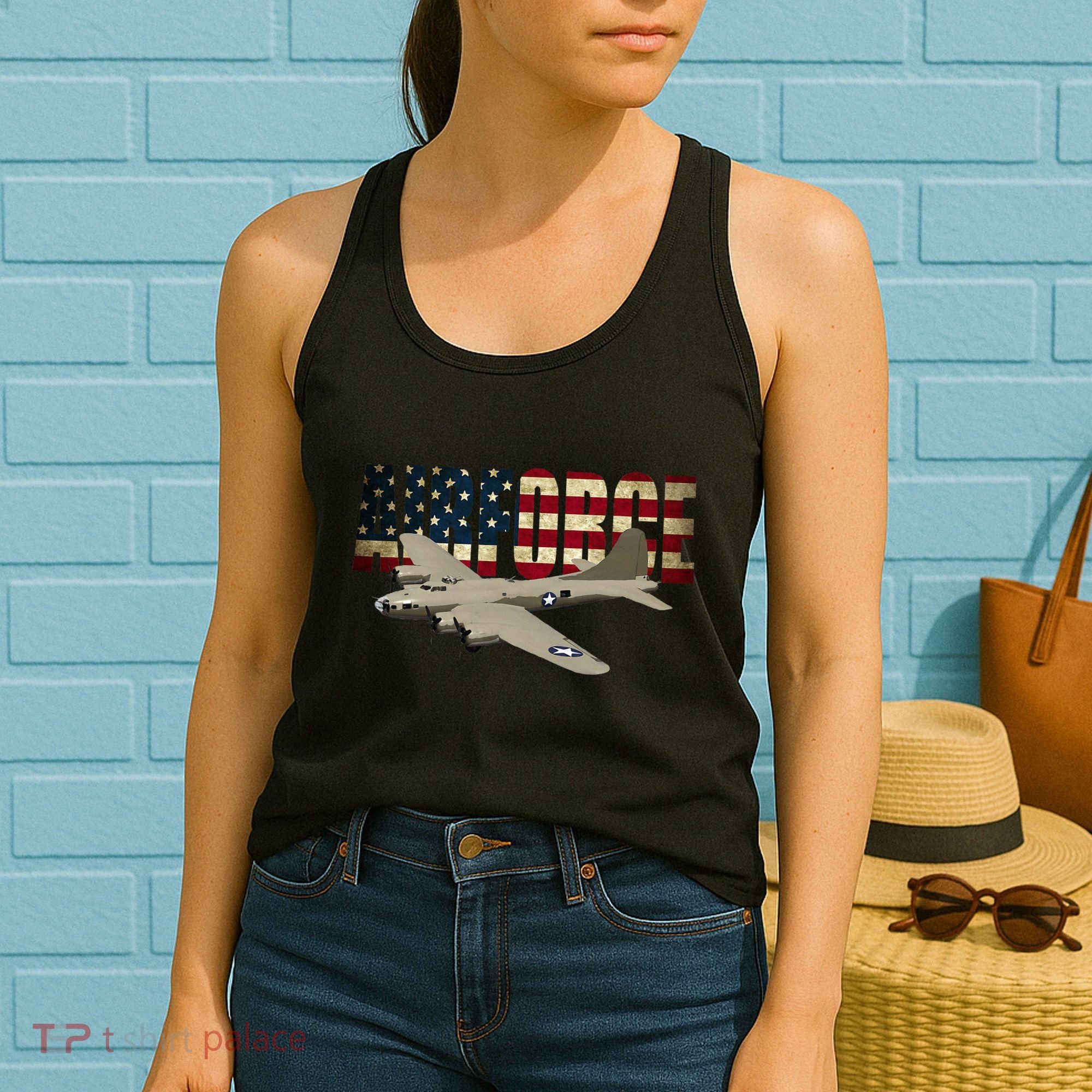 B 17 Flying Fortress B17 Bomber Women's Tank Top