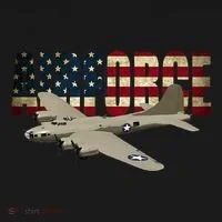 B 17 Flying Fortress B17 Bomber Toddler Hoodie thumb 2