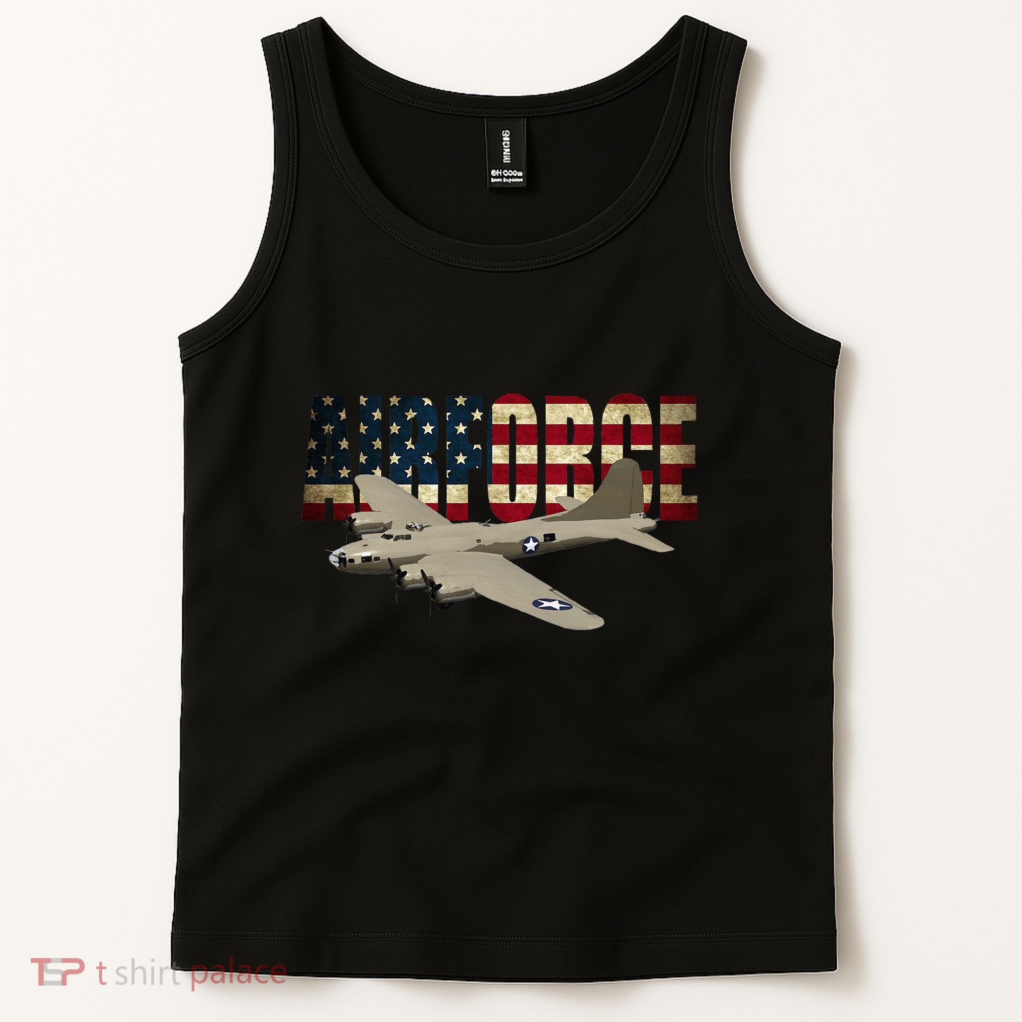 B 17 Flying Fortress B17 Bomber Tank Top