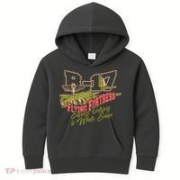 B 17 Flying Fortress Kids Hoodie thumb 0