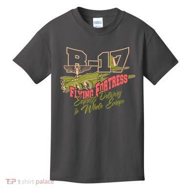 B 17 Flying Fortress Kids T-Shirt