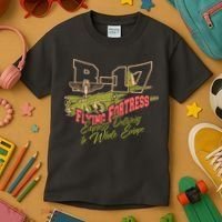 B 17 Flying Fortress Kids T-Shirt thumb 3