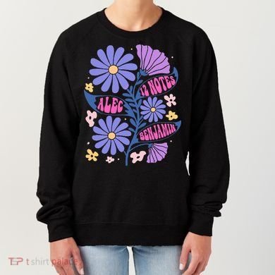 Benjamin 12 Notes Flower Art Alec Women's Sweatshirt
