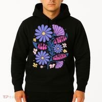 Benjamin 12 Notes Flower Art Alec Hoodie thumb 2