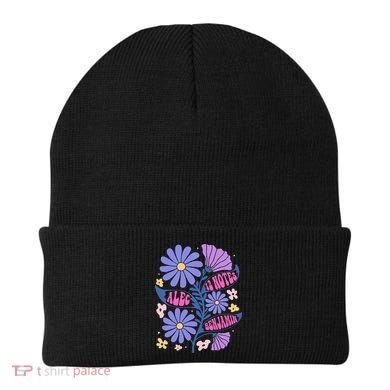 Benjamin 12 Notes Flower Art Alec Beanie
