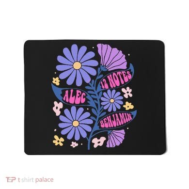 Benjamin 12 Notes Flower Art Alec Mousepad