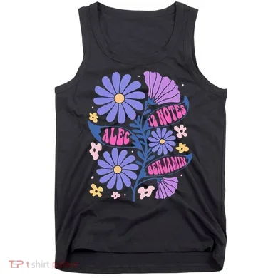 Benjamin 12 Notes Flower Art Alec Tank Top