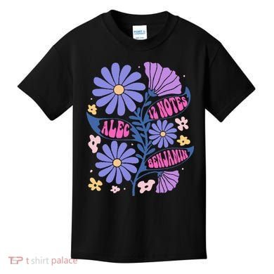 Benjamin 12 Notes Flower Art Alec Kids T-Shirt