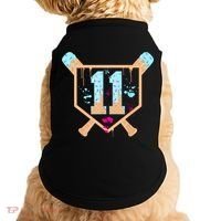 Baseball 11 Year Old Ice Cream Drip 11th Birthday Boy 11  Doggie Tank thumb 0
