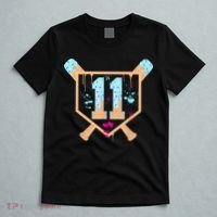 Baseball 11 Year Old Ice Cream Drip 11th Birthday Boy 11  T-Shirt thumb 5