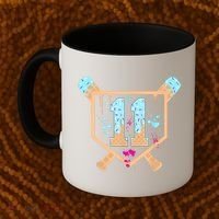 Baseball 11 Year Old Ice Cream Drip 11th Birthday Boy 11  Coffee Mug thumb 2