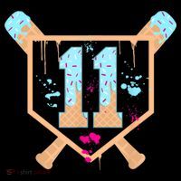 Baseball 11 Year Old Ice Cream Drip 11th Birthday Boy 11  Coffee Mug thumb 5