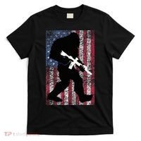 Bigfoot 2nd Amendment Right To Bear Arms Gift For Gun Owner T-Shirt thumb 0