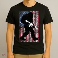 Bigfoot 2nd Amendment Right To Bear Arms Gift For Gun Owner T-Shirt thumb 3