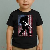 Bigfoot 2nd Amendment Right To Bear Arms Gift For Gun Owner Toddler T-Shirt thumb 2