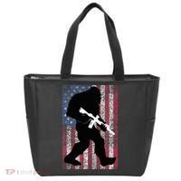 Bigfoot 2nd Amendment Right To Bear Arms Gift For Gun Owner Tote Bag thumb 0
