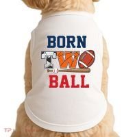 Born 2 Ball 2nd Birthday Sports 2 Year Old Second Bday Doggie Tank thumb 0