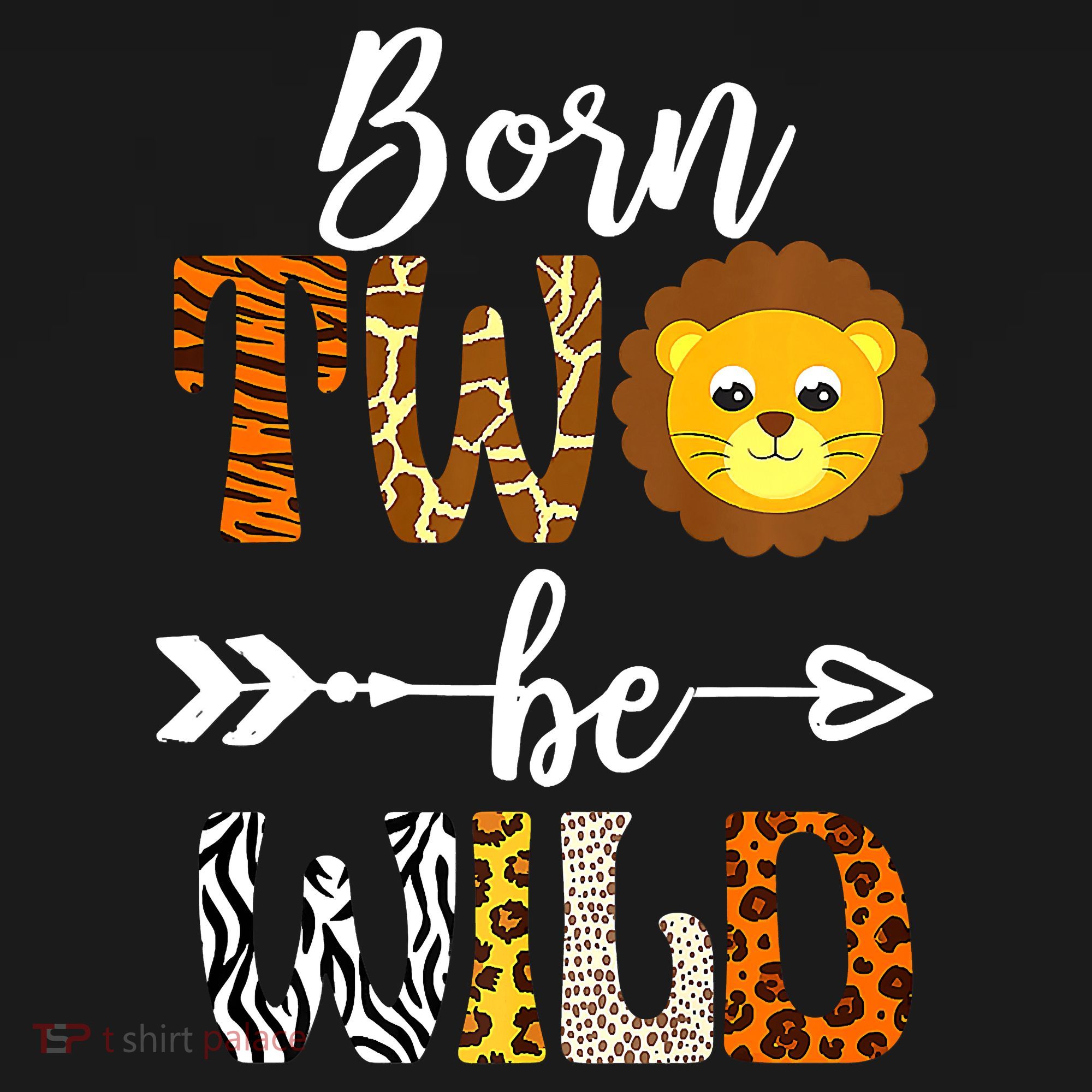 Born 2 Be Wild Birthday Decorations Girl Boy Baby Lion 2nd Backpack