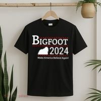 Bigfoot 2024 Make America Believe Again! T-Shirt thumb 2