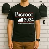 Bigfoot 2024 Make America Believe Again! T-Shirt thumb 6