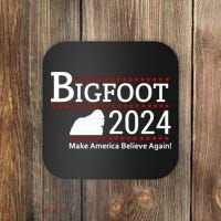Bigfoot 2024 Make America Believe Again! Coaster thumb 0