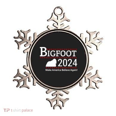 Bigfoot 2024 Make America Believe Again! Ornament