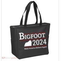 Bigfoot 2024 Make America Believe Again! Tote Bag thumb 2