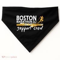Boston 262 Marathon Support Crew For Men Women USA-Made Doggie Bandana thumb 0