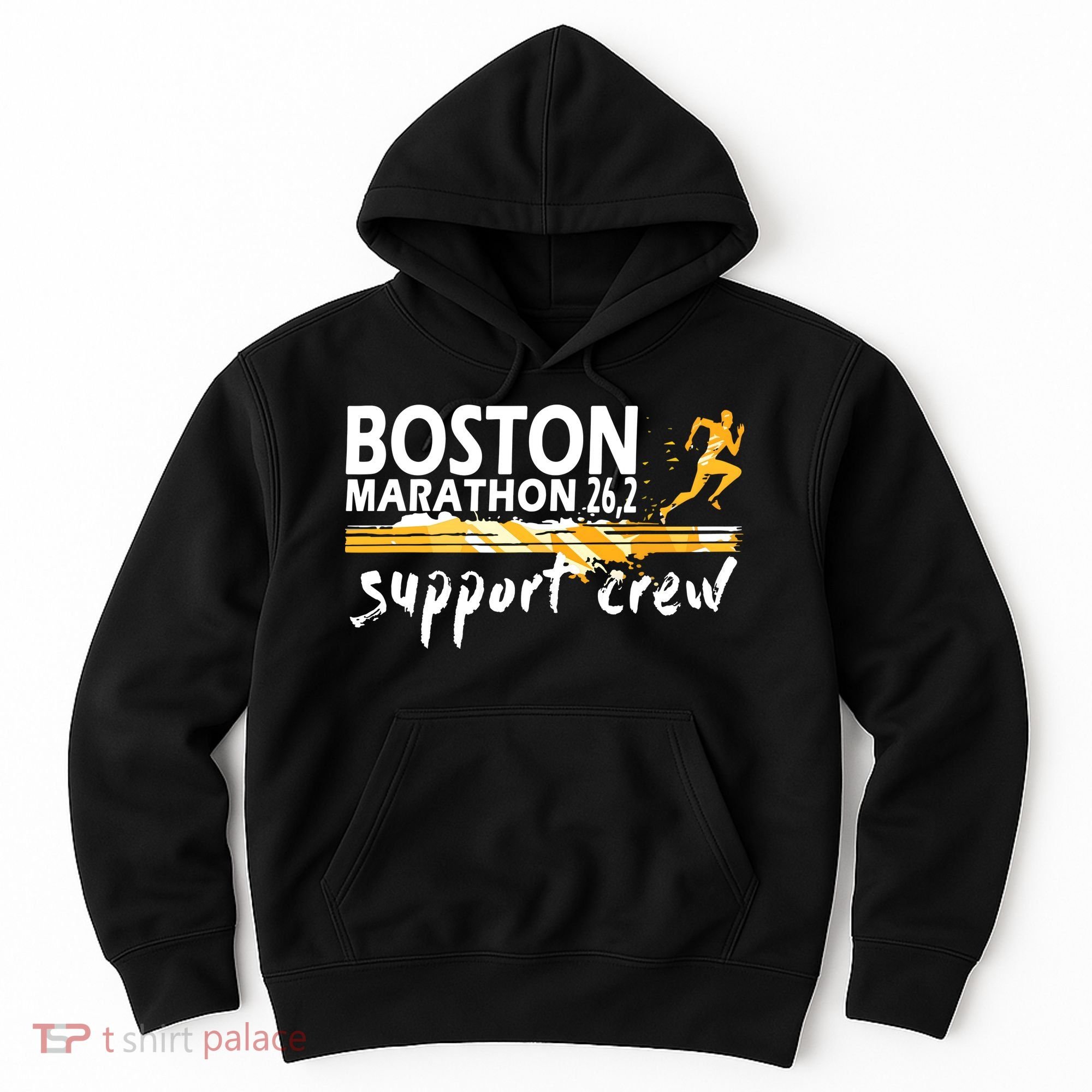 Boston 262 Marathon Support Crew For Men Women Hoodie