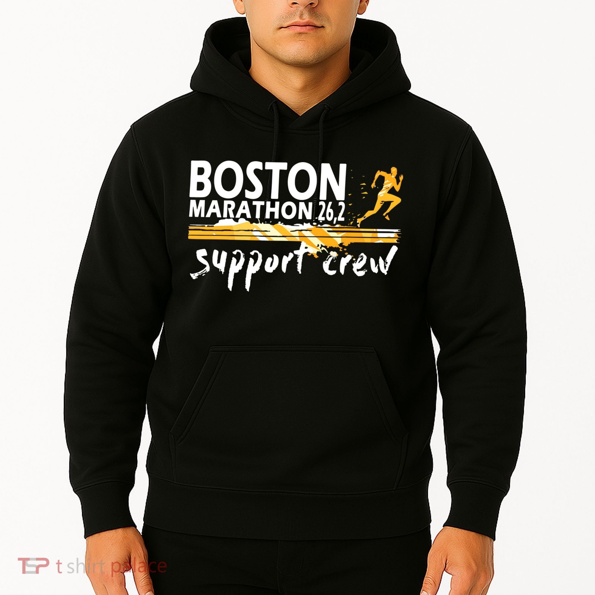 Boston 262 Marathon Support Crew For Men Women Hoodie