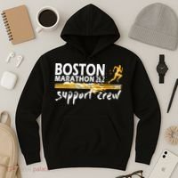 Boston 262 Marathon Support Crew For Men Women Hoodie thumb 3