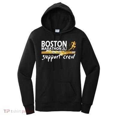 Boston 262 Marathon Support Crew For Men Women Women's Hoodie