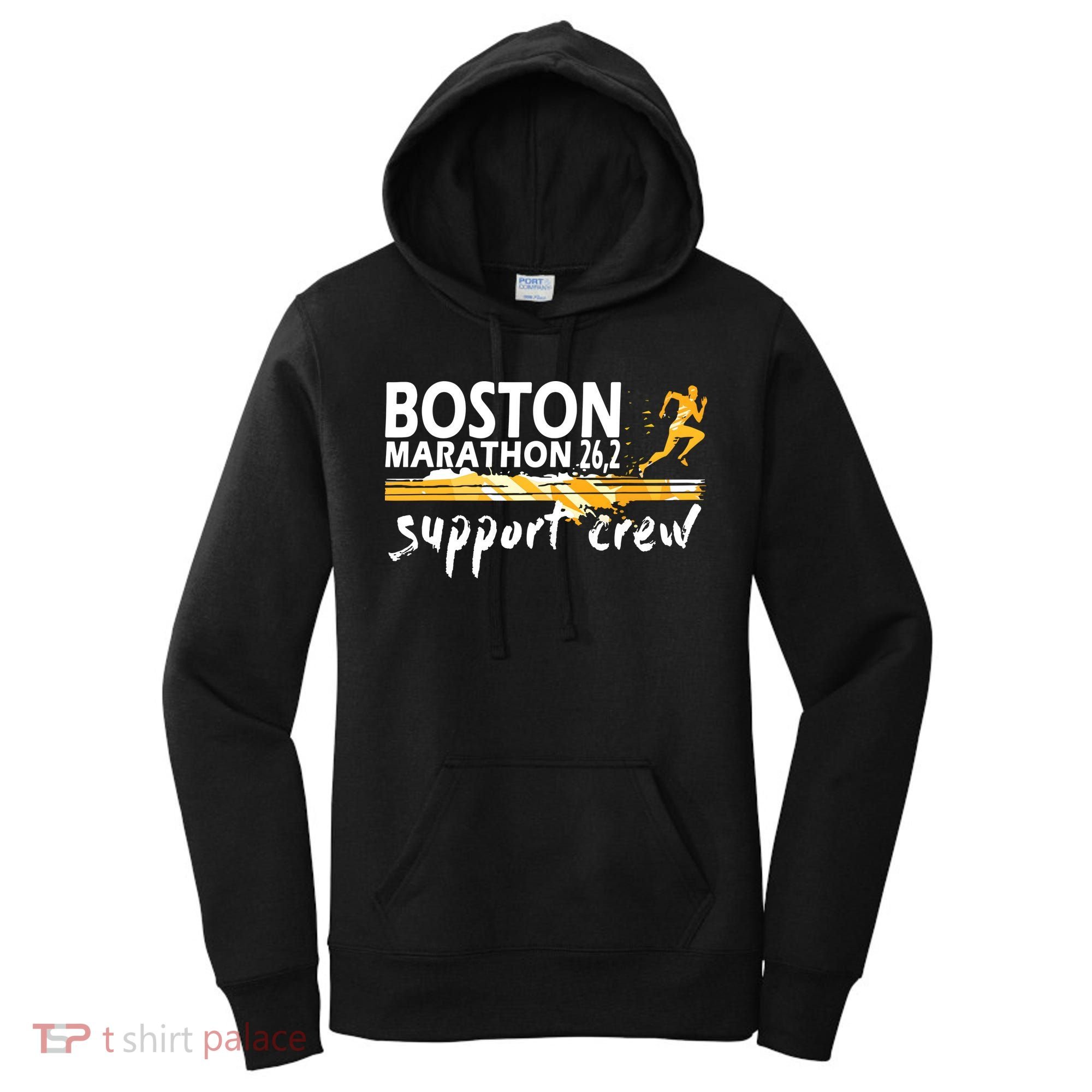 Boston 262 Marathon Support Crew For Men Women Women's Hoodie