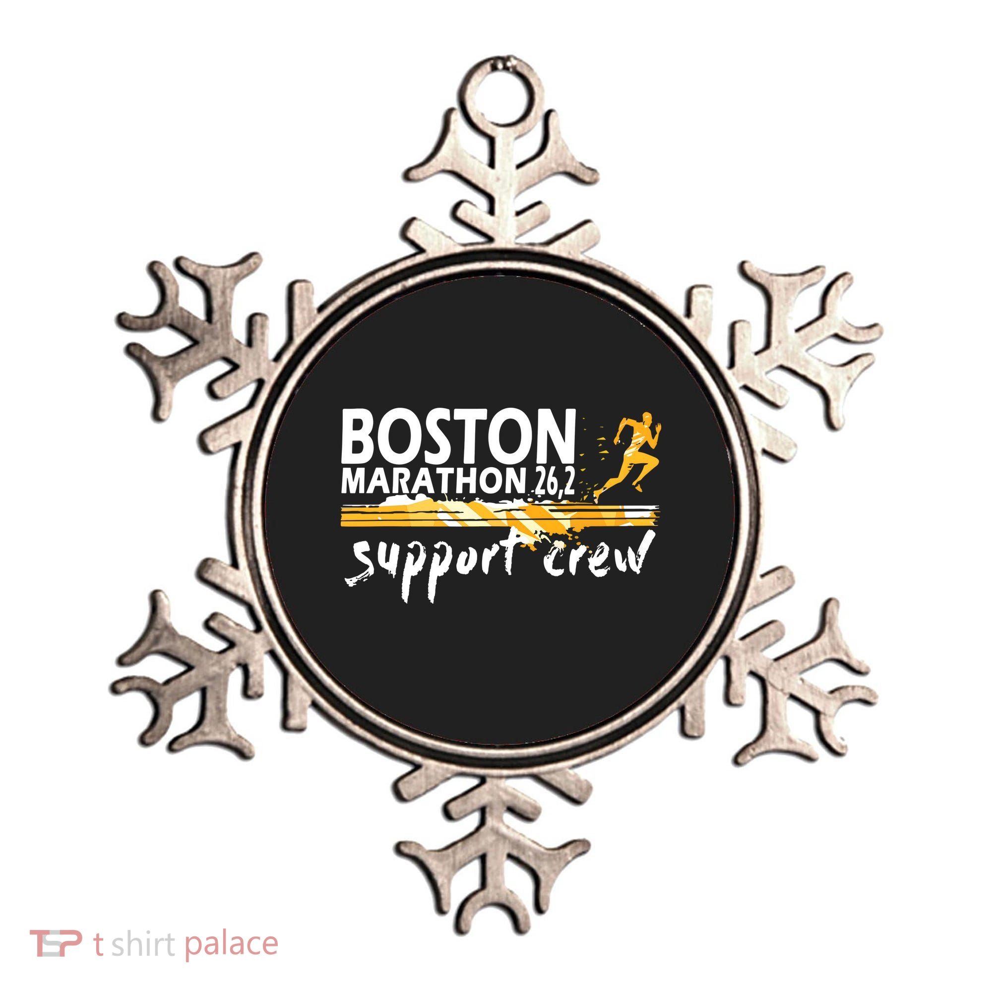 Boston 262 Marathon Support Crew For Men Women Ornament