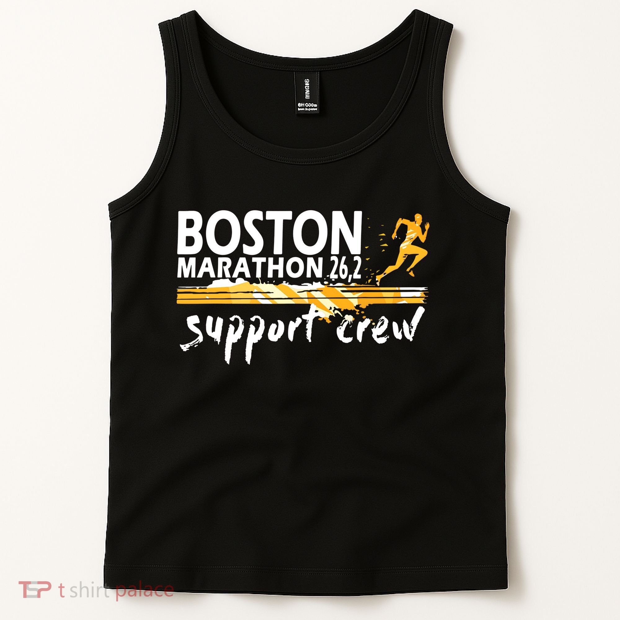 Boston 262 Marathon Support Crew For Men Women Tank Top