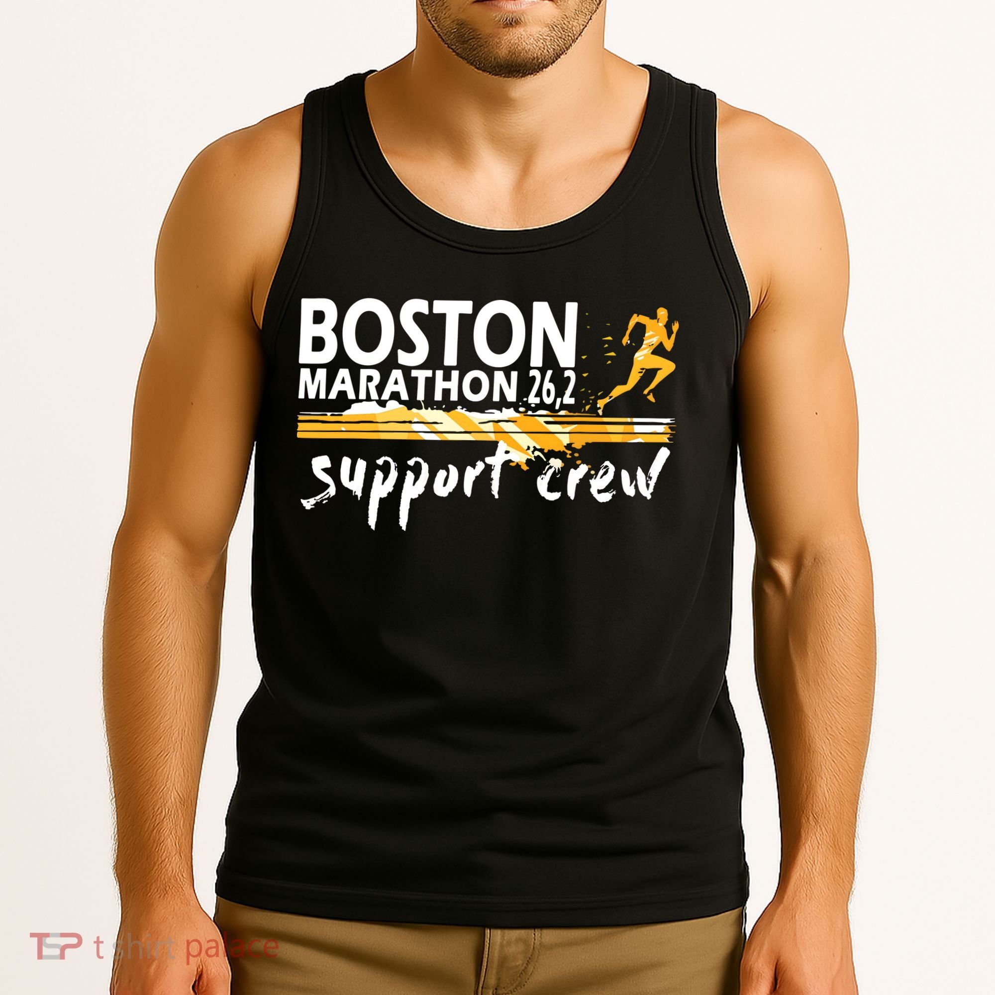 Boston 262 Marathon Support Crew For Men Women Tank Top