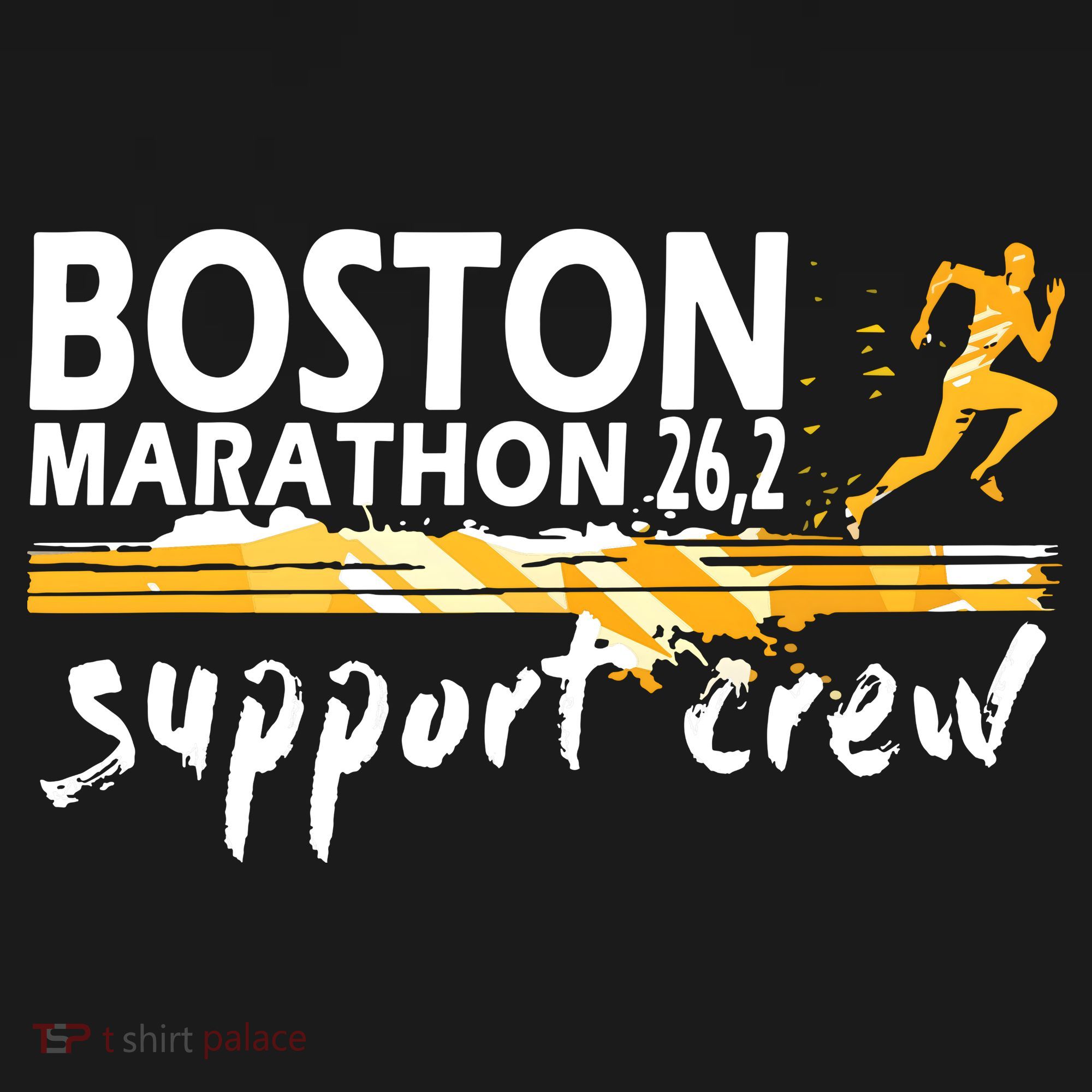Boston 262 Marathon Support Crew For Men Women Tank Top