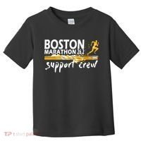 Boston 262 Marathon Support Crew For Men Women Toddler T-Shirt thumb 0