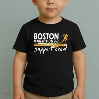 Boston 262 Marathon Support Crew For Men Women Toddler T-Shirt thumb 2