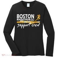Boston 262 Marathon Support Crew For Men Women Women's Long Sleeve Shirt thumb 0