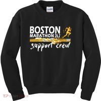 Boston 262 Marathon Support Crew For Men Women Kids Sweatshirt thumb 0