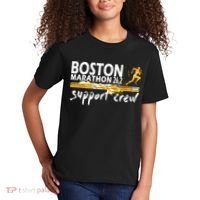 Boston 262 Marathon Support Crew For Men Women Kids T-Shirt thumb 2